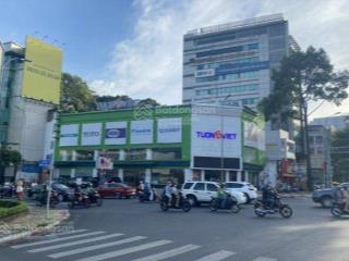 Cho thuê nhà góc 2mt nguyễn thị minh khai với cmt8, quận 1(12x18m) 3 tầng, giá cho thuê 460tr/tháng