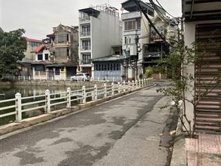 Ngọc thuỵ view hồ, ô tô tránh, kinh doanh, giá đầu tư, chủ cần bán cực gấp