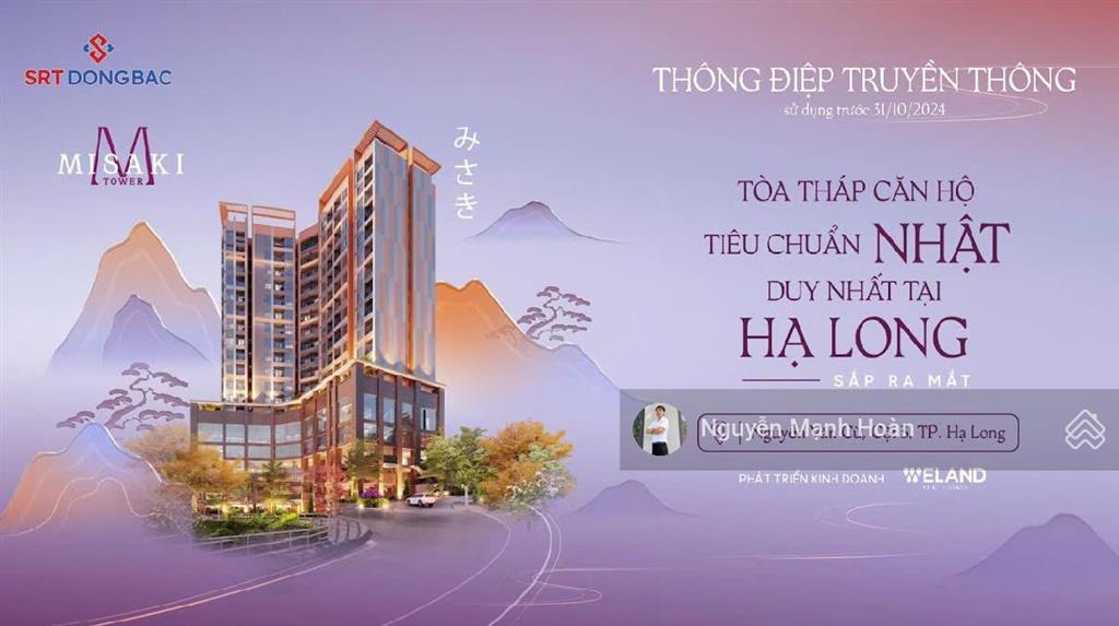 2 căn cuối cùng quỹ ngoại giao từ cđt dự án misaki hạ long, rẻ hơn thị trường 100200tr