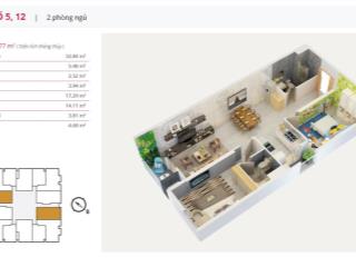 Bán căn hộ goldseason 47 nguyễn tuân 76 m2 toà fs