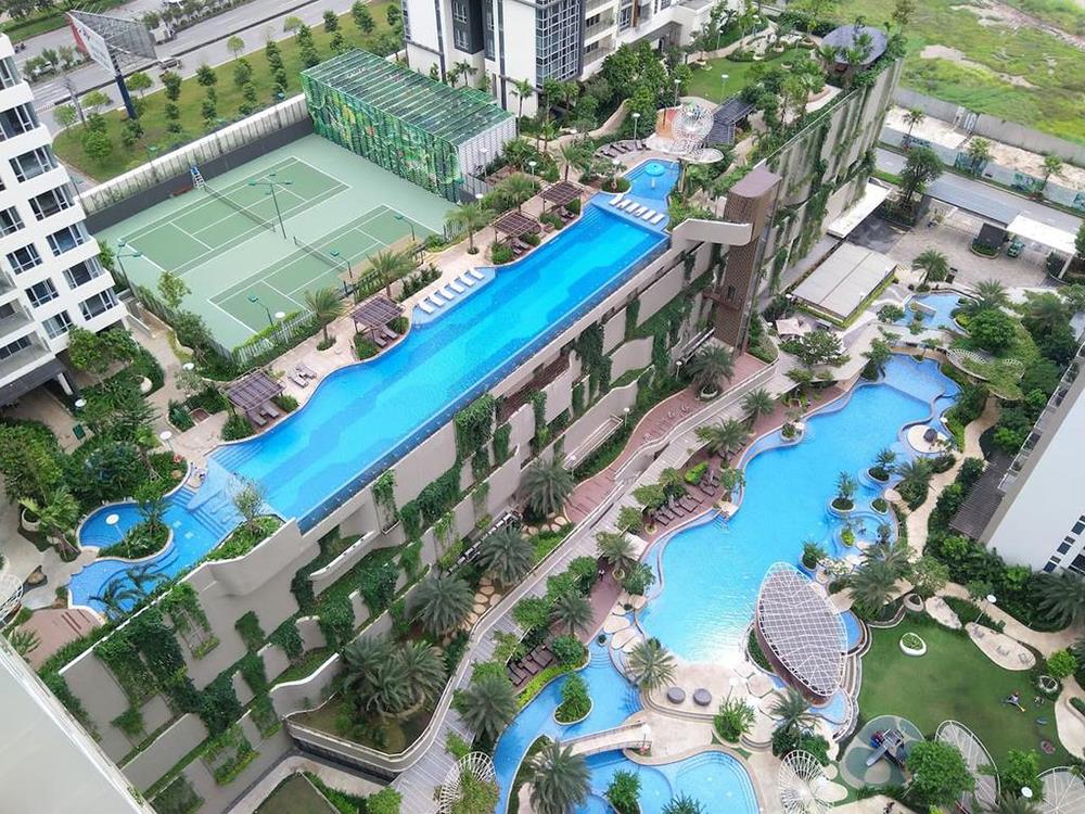 Cho thuê 3 phòng ngủ estella height 152m2 đầy đủ nội thất view nội khu hồ bơi đẹp giá 90tr/ tháng