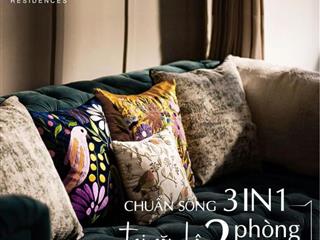 Căn hộ đa năng 2pn+1 tầng đẹp, view thoáng mát/hướng nam.  nhận ưu đãi thêm 0843 237 *** mr đức