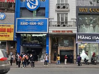 Mặt phố xã đàn! nhà 7 tầng thang máy  ô tô kinh doanh 2 mặt phố  vỉa hè 5m  sổ nở hậu