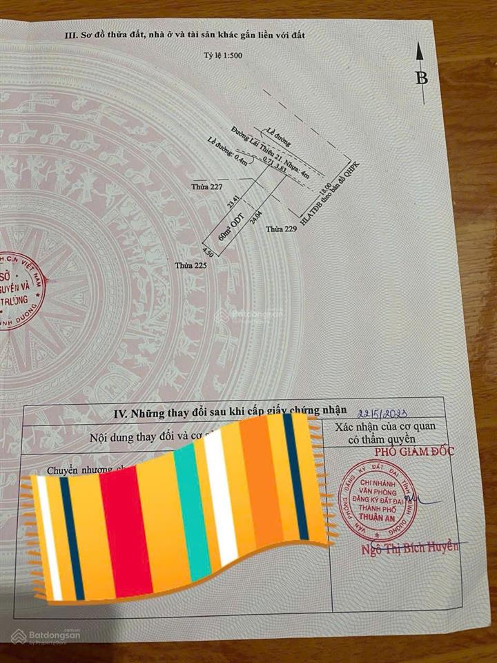 Bán đất mặt tiền lái thiêu 21, vị trí vàng trung tâm  kinh doanh đa ngành nghề