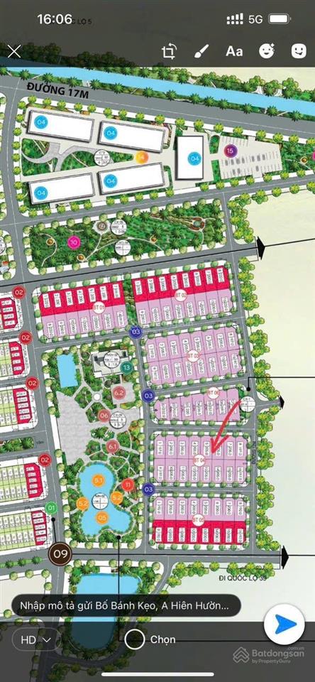 Hiếm bán lô đất đẹp 205m2 xây biệt thự khu đô thị phố nối house, yên mỹ, hưng yên
