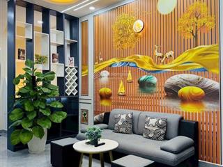 Nhà xây mới 100% 3 lầu  3 pn full nội thất  an hội tây gò vấp  giá 5,85 tỷ tl