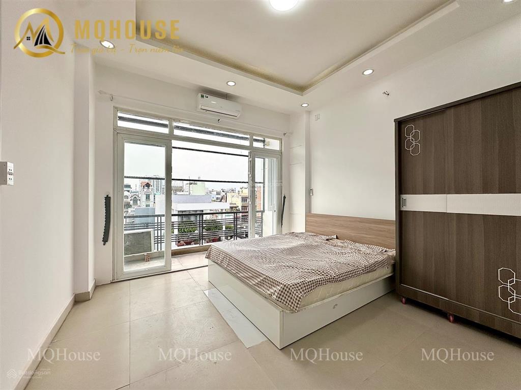 Cho thuê căn hộ 1pn  studio cửa sổ bancol ngay hoà bình tô hiệu