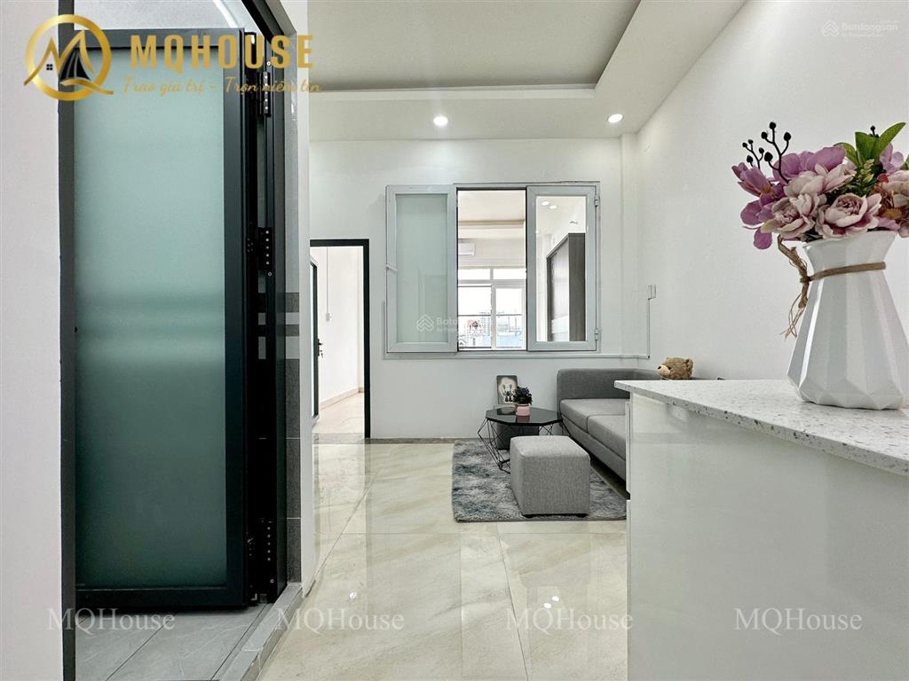 Cho thuê căn hộ 1pn  studio cửa sổ bancol ngay hoà bình tô hiệu