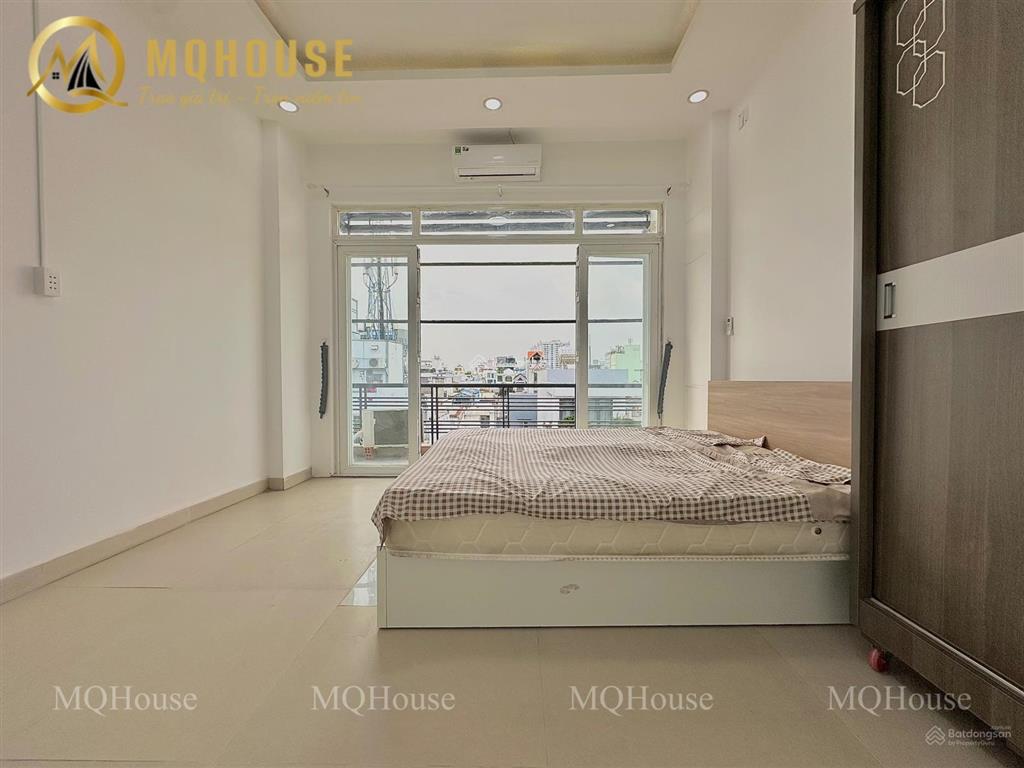 Cho thuê căn hộ 1pn  studio cửa sổ bancol ngay hoà bình tô hiệu