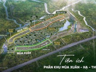 Độc quyền villa song lập 189m2 mùa thu  eco retreat. giá dk 9,6 tỷ gốc hàng tự do thanh toán