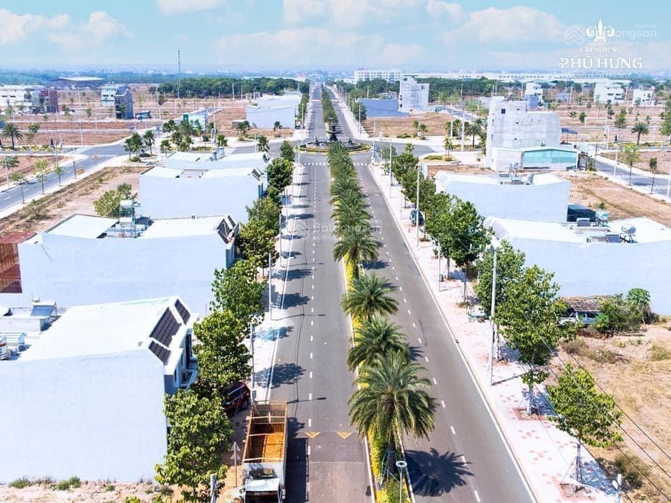 Lô góc 2 mặt tiền 7 mét x 26 mét đường 45m đối diện khu công nghiệp, giá tốt nhất thị trường