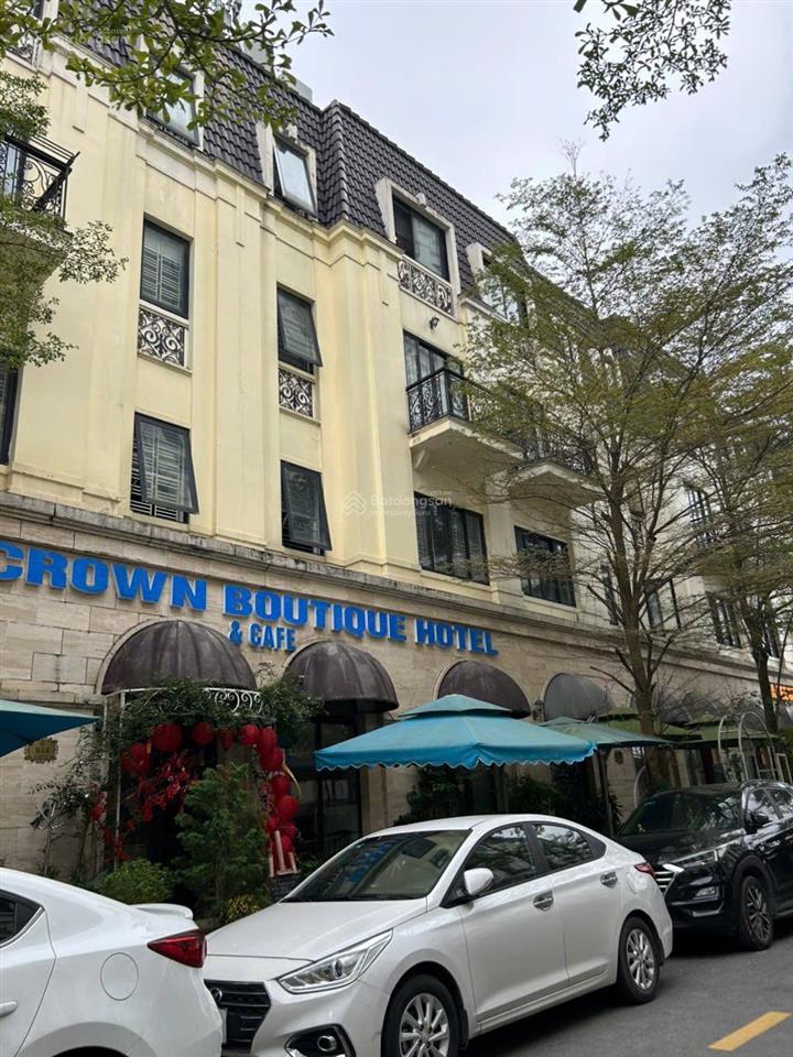 Bán căn shophouse 4 tầng 2 mặt tiền dự án the manor crown trục đường chính 19.5m giá chỉ 6. 2 tỷ