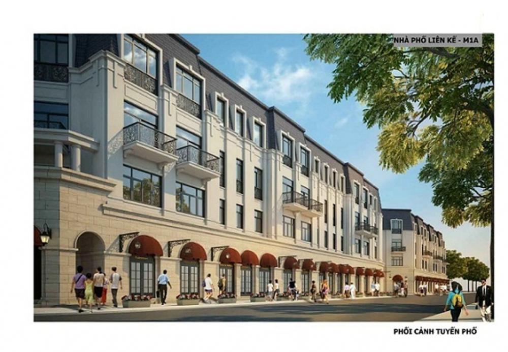 Bán căn shophouse 4 tầng 2 mặt tiền dự án the manor crown trục đường chính 19.5m giá chỉ 6. 2 tỷ