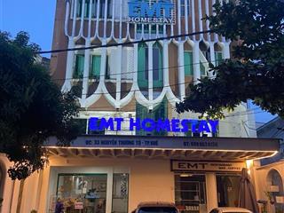 Bán khách sạn 5 tầng gồm 21 phòng thu nhập 120tr/th mặt tiền nguyễn trường tộ tp huế giá 23tỷ