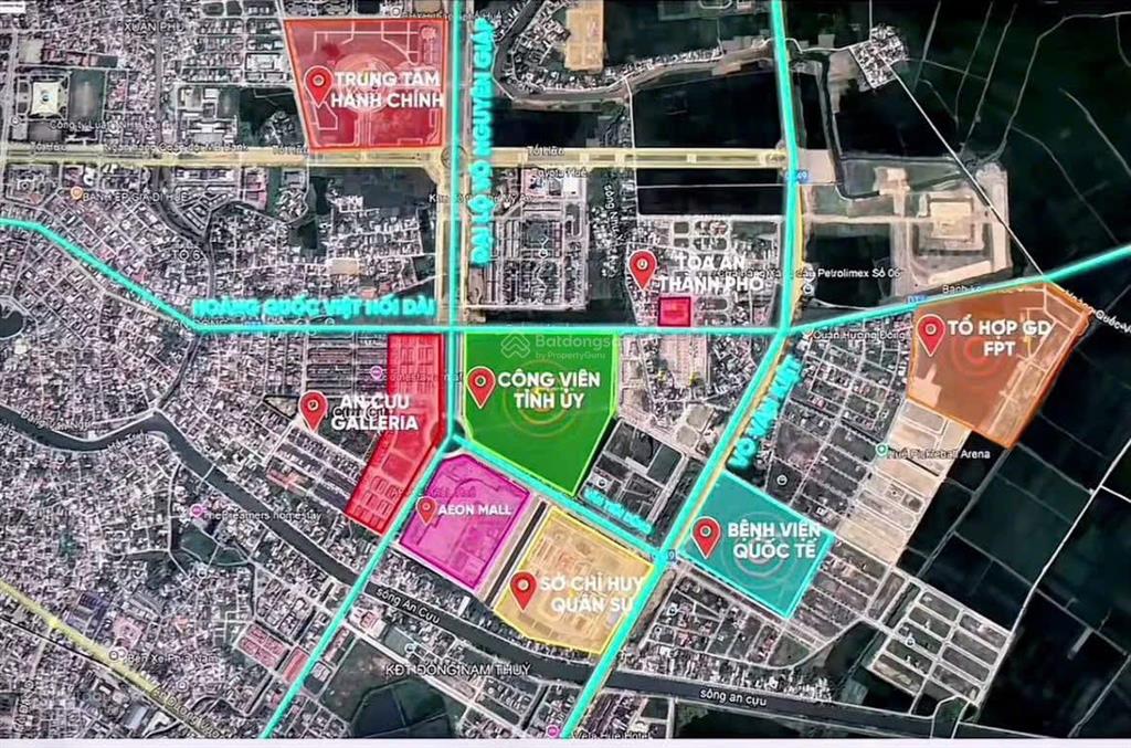 Bán shophouse 5 tầng an cựu city mặt tiền võ nguyên giáp đối diện siêu thị aeon mall giá 12. x tỷ