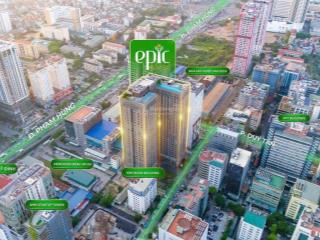 Bán căn hộ 2 ngủ toà epic tower 19 phố duy tân