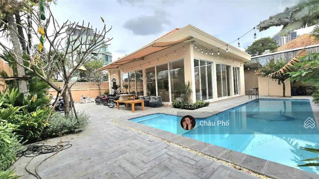 Bán biệt thự góc 2 mt siêu đẹp trần ngọc diện, thảo điền, dt 20x30m hdt 195,075 tr  giá 138 tỷ tl