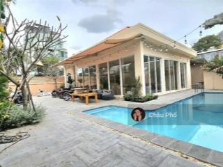 Bán biệt thự góc 2 mt siêu đẹp trần ngọc diện, thảo điền, dt 20x30m hdt 195,075 tr  giá 138 tỷ tl