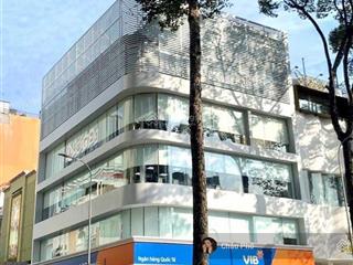 Bán tòa nhà góc 2 mt lê hồng phong, quận 10  dt 15x20  hầm 7 tầng  hdt 250tr  2 năm  giá 65 tỷ