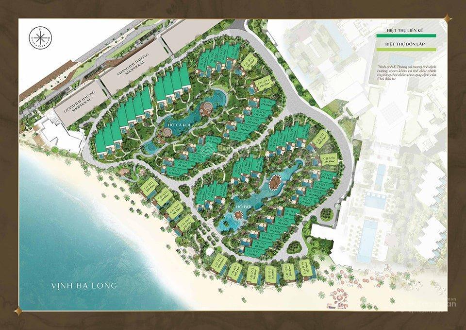 Bán căn biệt thự biệt lập tại giai đoạn 3 phân khu lagoon residences hạ long dt 221m2 cực hấp dẫn