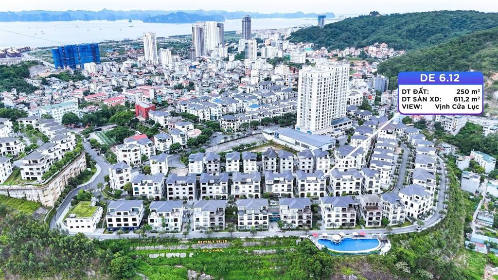 Em xuân bán căn biệt thự biệt lập view biển vip nhất hạ long giá chỉ hơn 20t có nội thất, thang máy