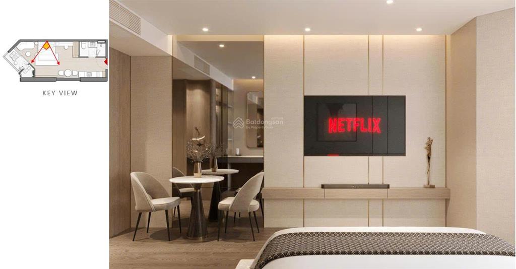 E xuân bán căn studio dự kiến 1tỷ650 căn hộ cao cấp skm nằm trên trục đường hoàng quốc việt full nt