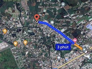 Bán đất ấp 2, xã mỹ yên, bến lức. cách quốc lộ 1a 1km. 3400m2 có 2266m2 đất ở.  0907 063 ***