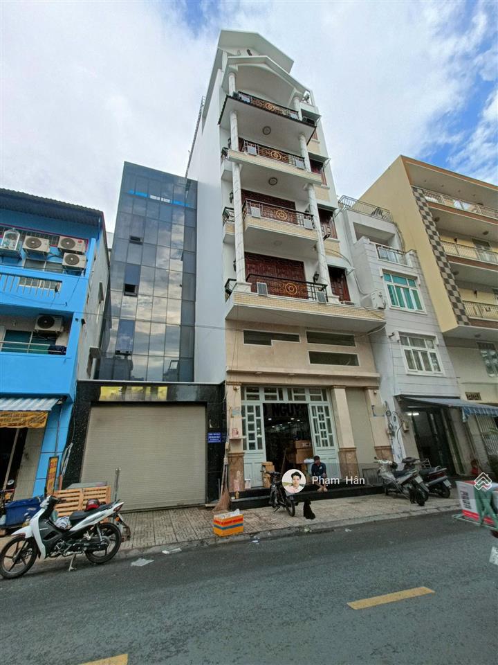 Bán nhà mặt tiền dt 5x19m, nở hậu 8m đường phó cơ điều, quận 5, giá 24,5 tỷ