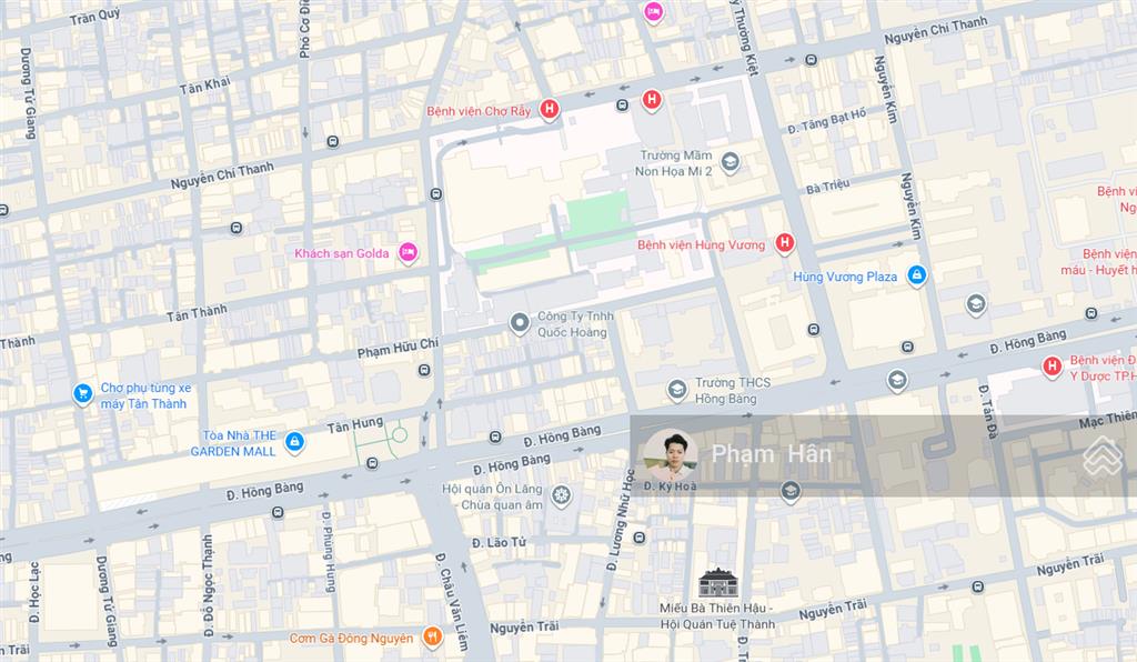 Bán nhà mặt tiền dt 5x19m, nở hậu 8m đường phó cơ điều, quận 5, giá 24,5 tỷ