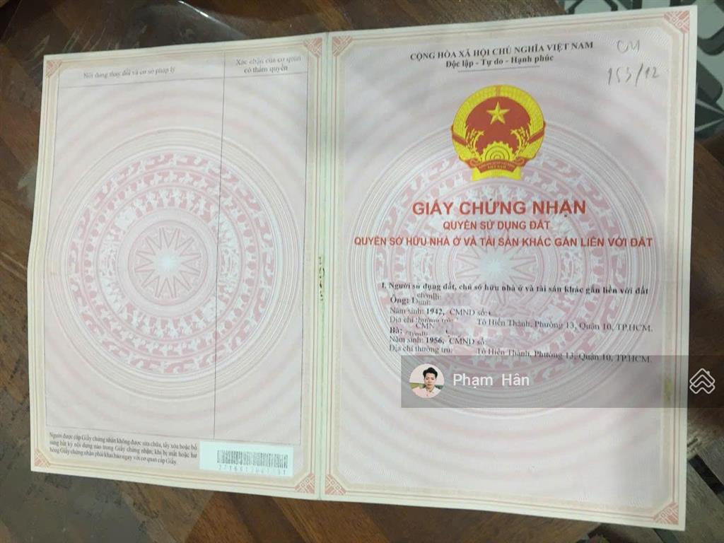 Bán nhà hxh 70.3m2, 15 tỷ, 1 trệt, 2 lầu tô hiến thành, q10, hcm