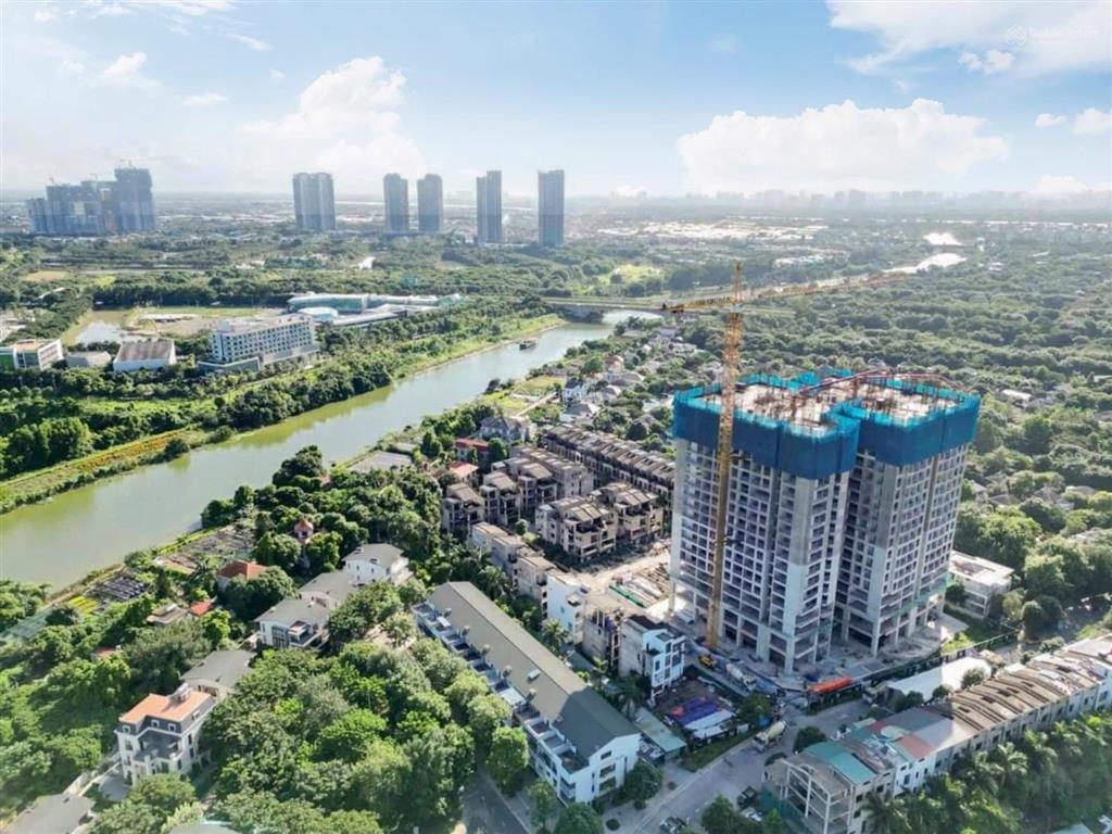 Bán căn hộ 1 phòng ngủ view xanh tuyệt đẹp tại the fibonan  liền kề ecopark