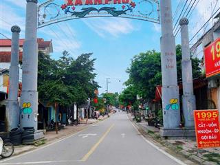 Bán lô góc 97,9m2 ngay trung tâm xã tại hà nội chưa đến 900tr