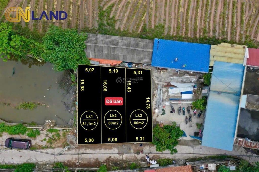 Cần bán hơn 80m2, giá đầu tư chỉ 1,x tỷ gần hồ tuy lai hà nội