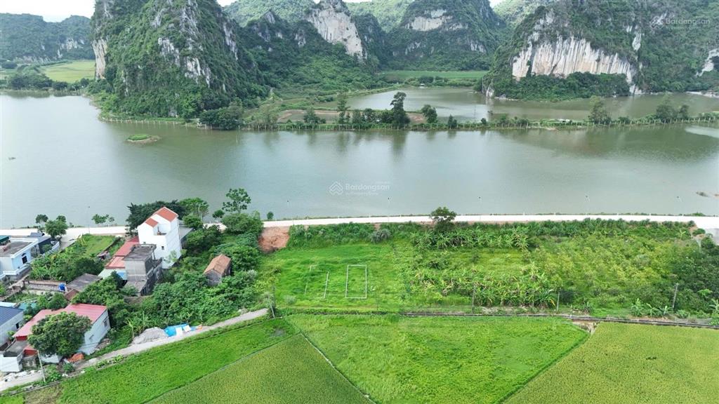 Bán lô đất hiếm 2 mặt tiền view trực diện hồ quan sơn, giá rẻ nhất hà nội