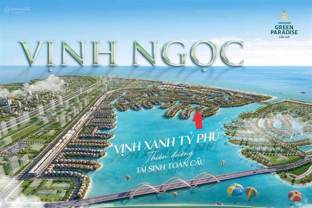 Vinhomes cần giờ em còn căn sl vn892x chẵn 234m2 tại phân khu vip nhất vn còn giá full 27,8 tỷ