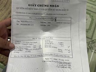 Nhà cũ quận 4, ngang 8m dài 14m, tôn thất thuyết sổ hồng riêng