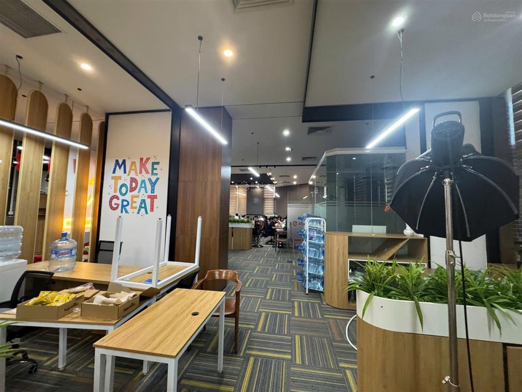 Nhượng văn phòng thuê 500m2 (cắt tối thiểu 100m2) roman plaza tố hữu bàn giao nội thất đầy đủ