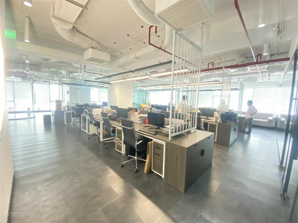 Cho thuê văn phòng ttc 19 duy tân, 300m2, cắt từ 100m2, sẵn nội thất, vào được luôn