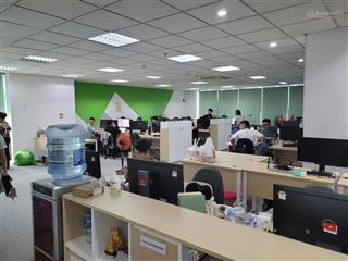 Bql chính chủ cho thuê văn phòng mitec dương đình nghệ 300m2 có cắt 100m2, 200m2 view hồ đẹp