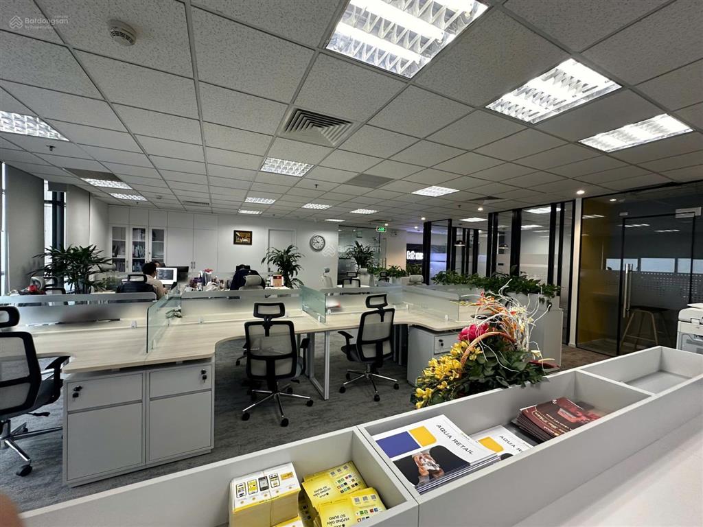 Cđt cho thuê vp handico phạm hùng 500m2 cắt nhỏ từ 100m2, sẵn nội thất, view đẹp