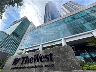 Chủ đầu tư trực tiếp cho thuê văn phòng hạng a the west 265 cầu giấy 80m2, 100m2, 200m2, 1000m2 đẹp