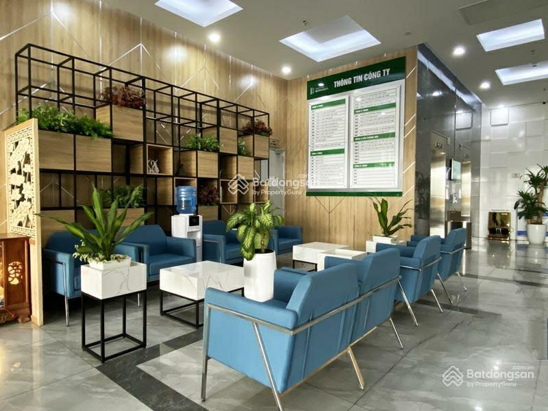 Bql cho thuê văn phòng bonaza duy tân 500m2 cắt từ 100m2 sẵn nội thất