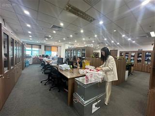 Bql hh4 sông đà phạm hùng cho thuê vp 300m2 cắt theo nhu cầu 100m2 có đồ nội thất vào được luôn