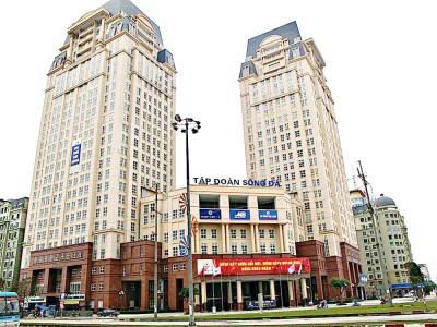 Bql hh4 sông đà phạm hùng cho thuê vp 300m2 cắt theo nhu cầu 100m2 có đồ nội thất vào được luôn