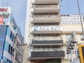 Bán tòa nhà 11 tầng mt nguyễn thị minh khai phường 6 quận 3. hdt 39.000$/tháng. ngang 12m nở hậu.