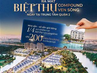 Cơ hội 2025 đầu tư sinh lời tại siêu biệt thự gladia khang điền  keppel đẳng cấp và duy nhất sg.
