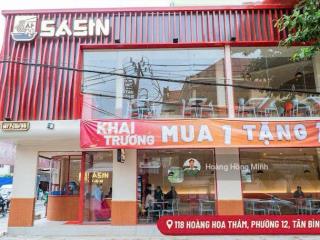 Góc 2mt đường hoàng hoa thám p.12,q.tân bình( 6x263 tầng  hđt 120trgía 28 tỷ )