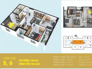 Chính chủ bán căn hộ siêu hiếm tại tabudec plaza, 5 tỷ vnd, 104m2, 3pn, 2wc
