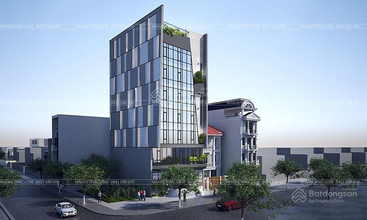 Siêu phẩm chỉ 365tr/m2 mặt tiền lương định của (16x44) xây hầm 10 tầng tài sản có đơn giá tốt nhất