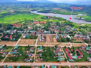 Hàng hiếm chỉ 650 triệu có lô đất biệt thự vườn tại trung tâm thị trấn m'drắk, đắk lắk hơn 200m
